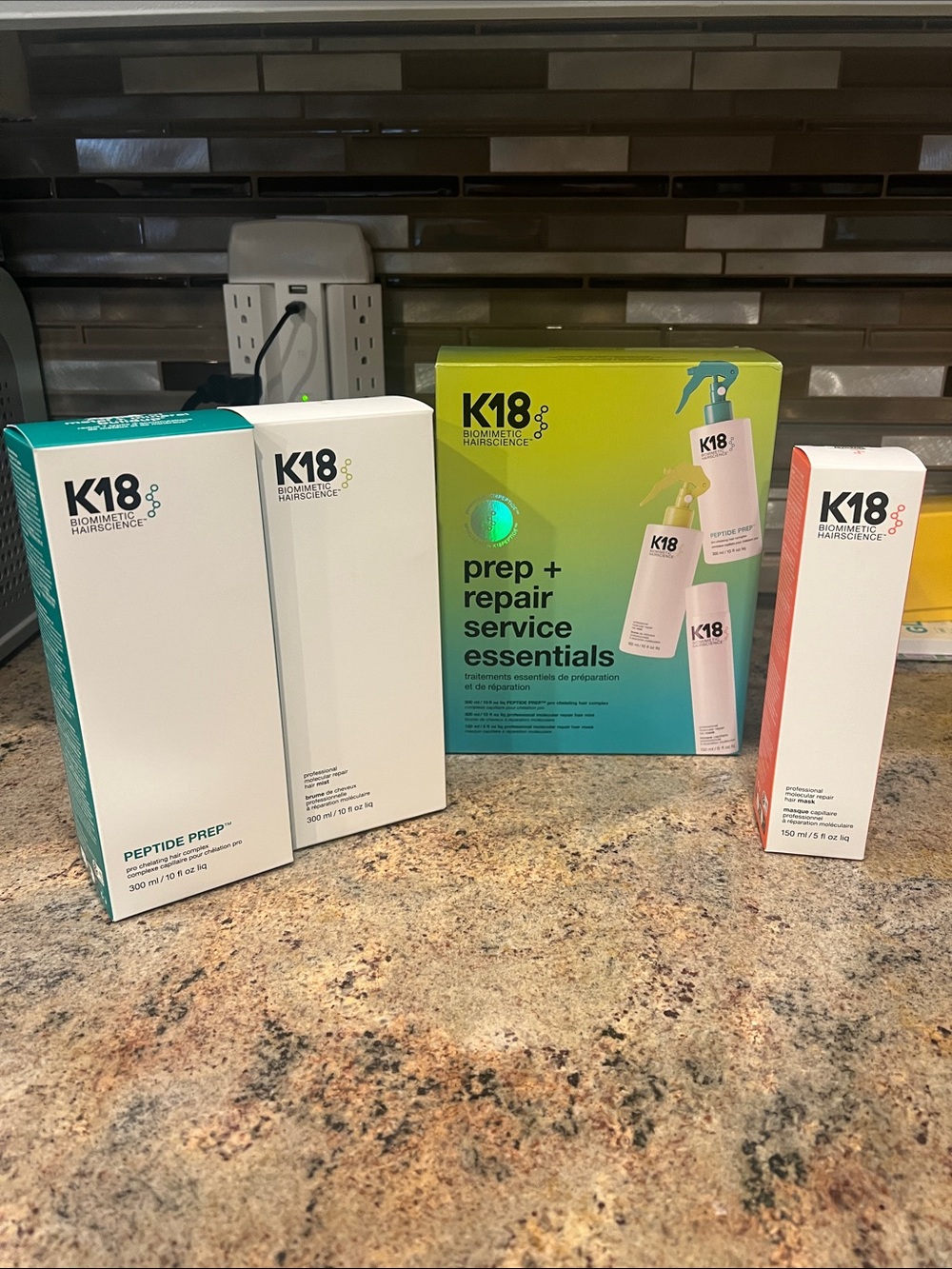 K18 Prep + Repair Service Essentials Kit NIB